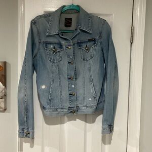 EUC Lucky Brand Light Blue Denim Jacket